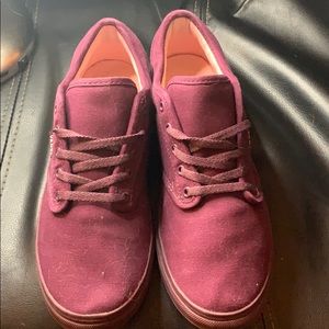 Maroon Vans